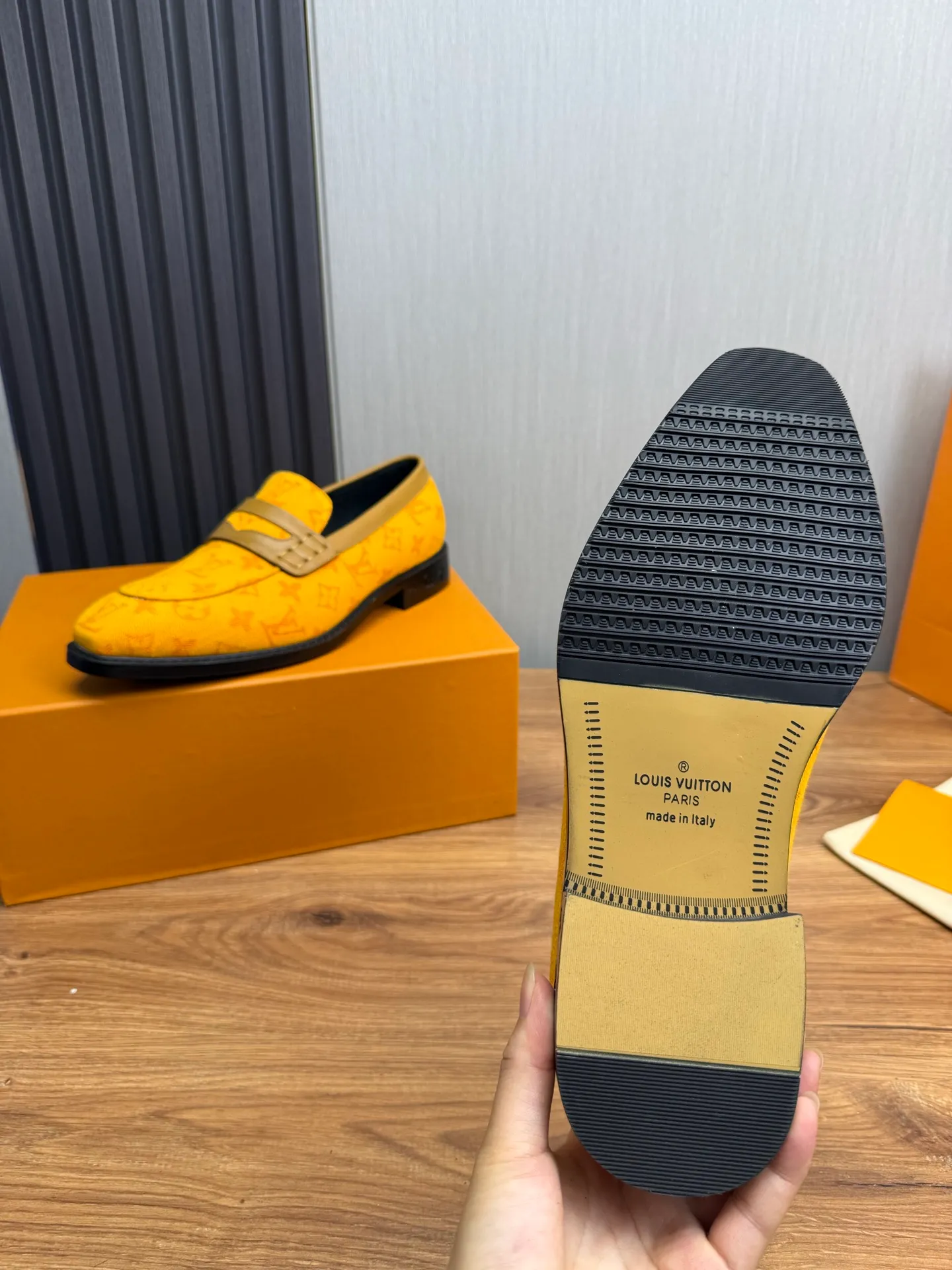 Factory 720💰 LV. Men's business casual leather shoes, all made of imported original brand leather, just to create a more comfortable wearing experience, original non-slip and wear-resistant outsole ✔️16-45 (38.45 non-refundable)